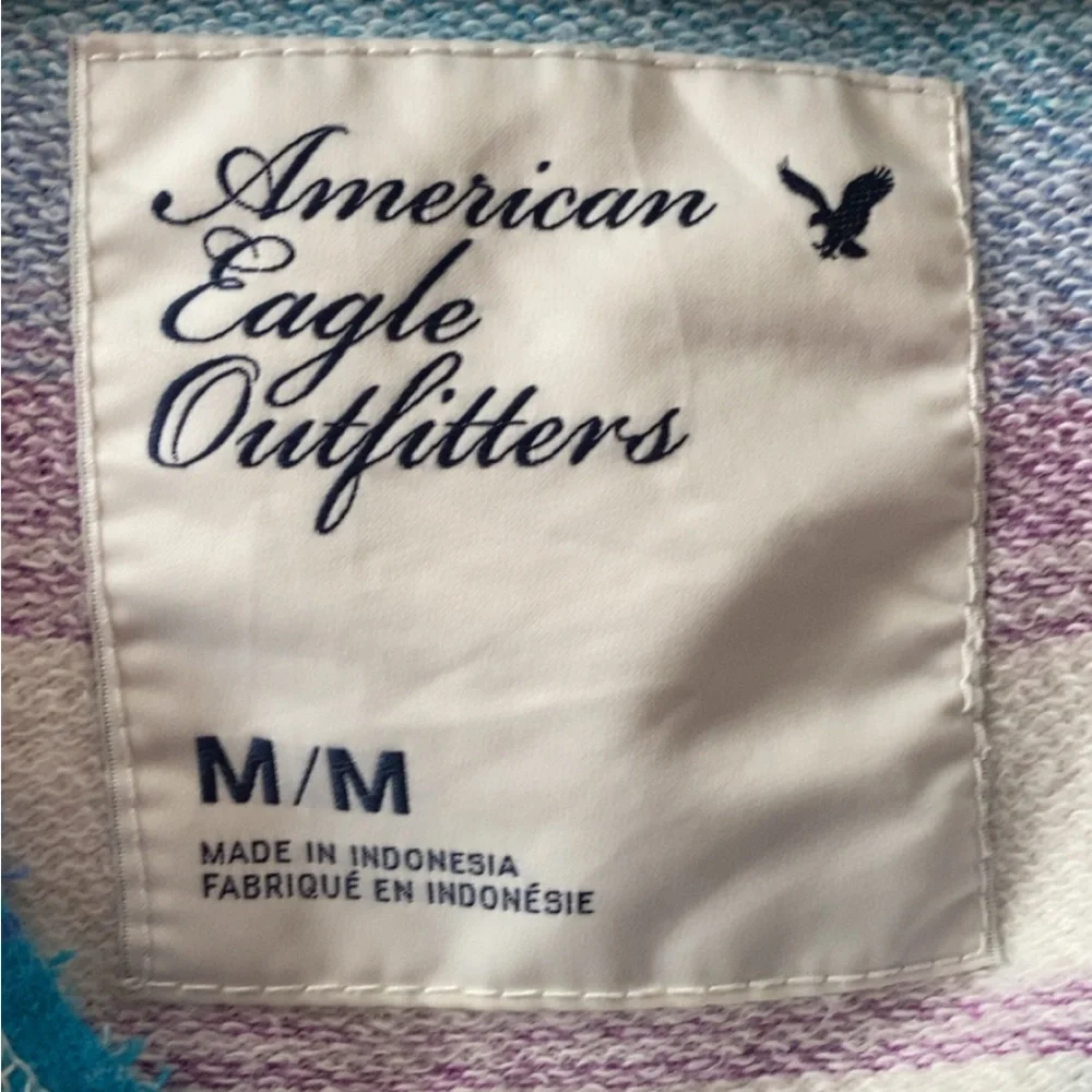 American Eagle Outfitters Multicolor Striped Hoodie - Picture 5 of 5